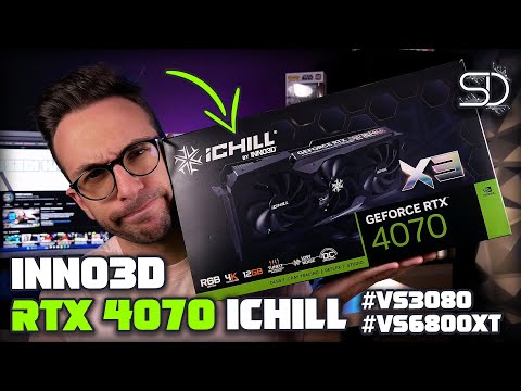 RECENSIONE INNO3D RTX 4070 ICHILL X3 (Benchmarks + Temperature)