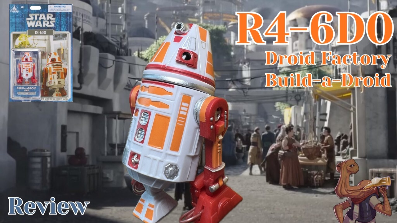 R4-6D0 Star Wars Droid Factory Build-a-Droid Action Figure Review