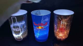LED cup activated by liquid - Idea4fun
