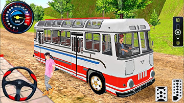 Mini Coach Bus Simulator -Offroad Bus Driving Game -Android gameplay 