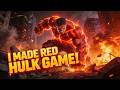 I Made a Red Hulk 3D Open World Game 🔴🔥 | Full Devlog
