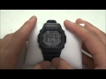 CASIO G-SHOCK GW-M5610-1BJFの全モード紹介