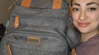 THE BabbleRoo Diaper Bag ☆ Every Compartment + Features FULL walk through 