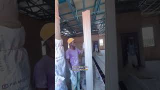 Pop ceiling design building in Ghana Madina otinibi