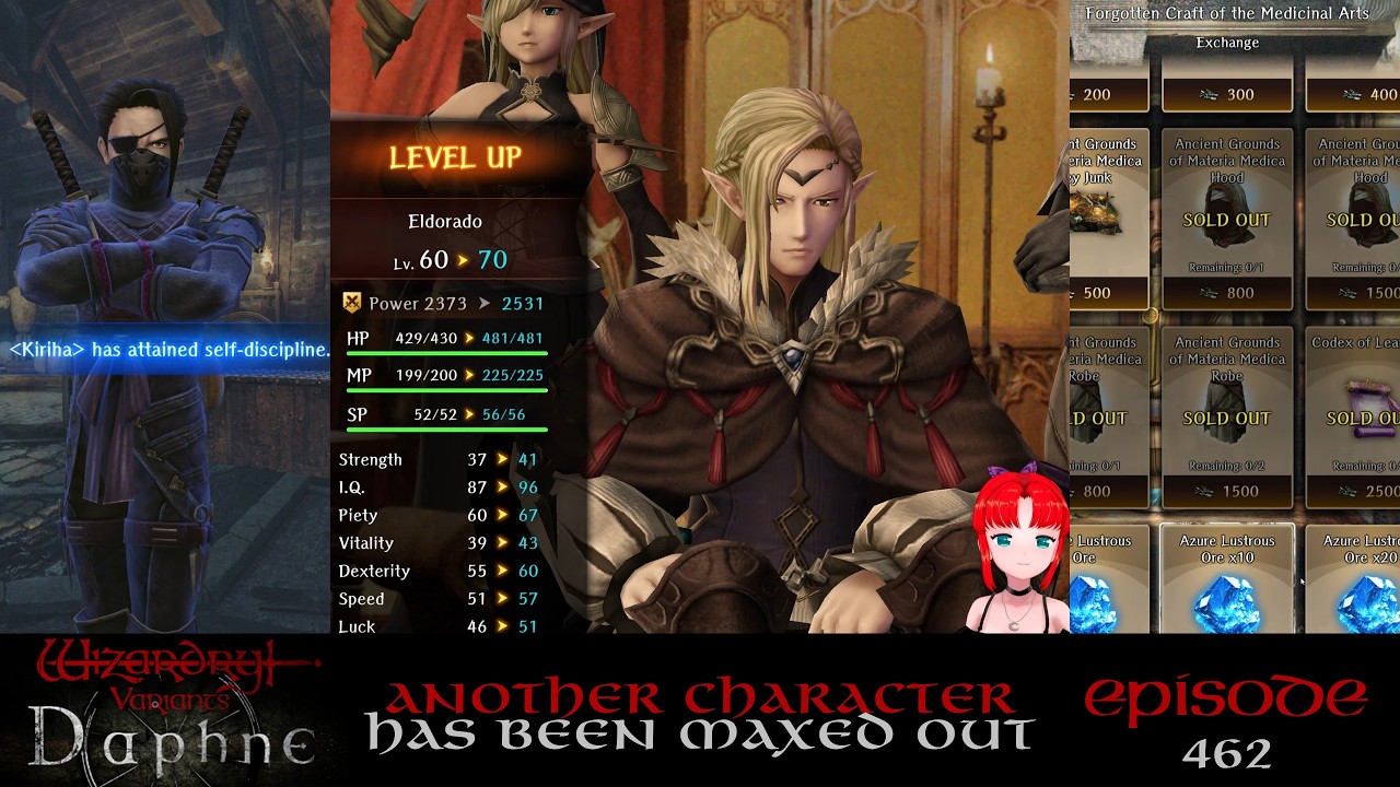 うぃ　まとめ Getting Eldorado to 70 And Kiriha to Discipline Rank 9 — Wizardry