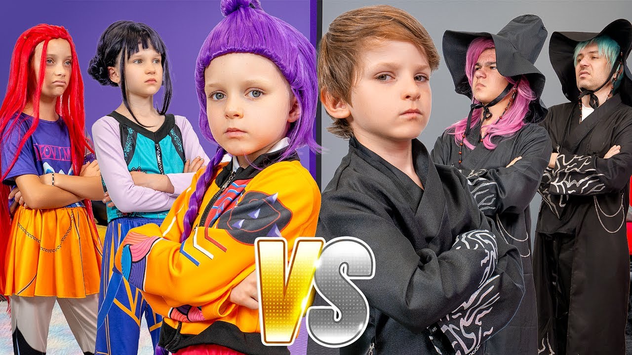 के-पॉप डेमन हंटर्स डांस चैलेंज! गुड टीम vs डार्क टीम – दोस्ती का जादू सीखें!