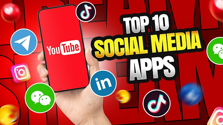 What are the top 10 social media apps