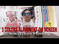 SCREEN PRINTING 023 | HOW TO ALIGN 3 COLORS ON SCREEN | DIY