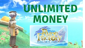 Unlimited Money in Rune Factory: Tides of Destiny