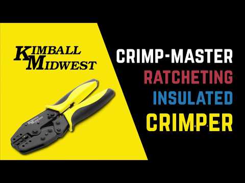 Master Full Cycle Ratcheting Crimp Tool