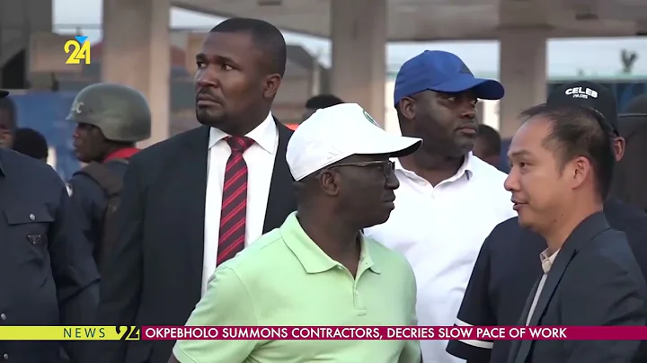 Okpebholo Summons Contractors, Decries Slow Pace Of Work