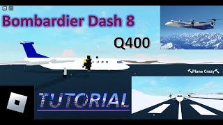 Roblox Plane Crazy - How to build a Bombardier Dash 8 / Q400