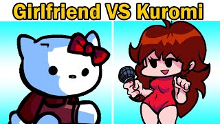Friday Night Funkin - Hell On Kitty Vs Girlfriend Scared Kuromi Fnf Hard
