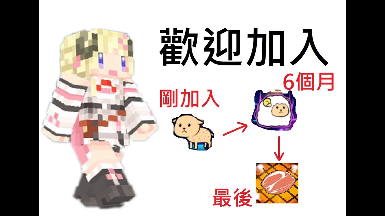 【角卷綿芽】加入綿芽的會員，下場超悽慘...【hololive中文】 【角巻わため】【Tsunomaki watame】 【Vtuber精華】