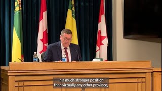 Sask. finances stronger than other provinces: Moe