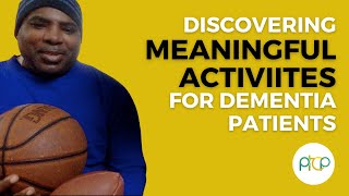 Discovering Meaningful Activities for Dementia Patients - E 8
