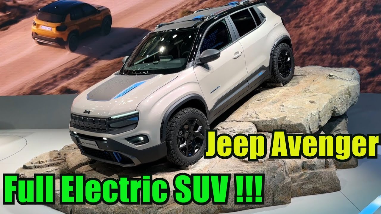 All Electric !!! 2023 Jeep Avenger 4Xe 