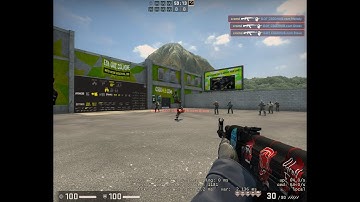 Обзор новой аим карты CSGOHUB.com Skills Training Map