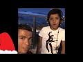 إبن الرونالدو يغني أغنية بلطي ياليلي ياليلى على 