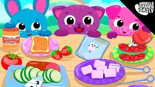 Cute & Tiny Picnic - Fun Family BBQ & Tea Party - Picnic Games for kids (iOS Android) screenshot 2