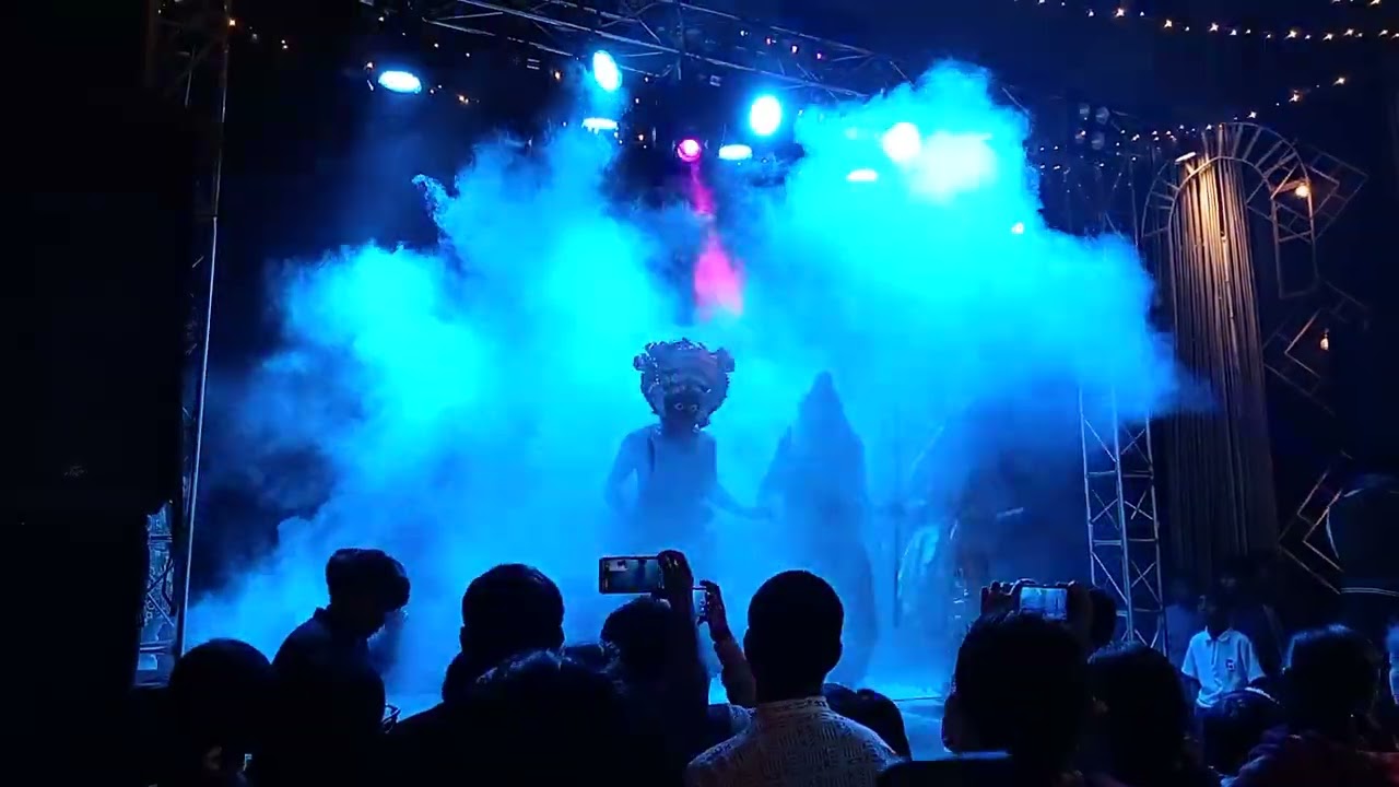 হর গৌরি কালি নাচ বাঁশপাড়া বিদ্যাপীঠ সরস্বতী পুজা ২০২৬