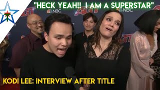 Famous Kodi Lee: Interview after the America's Got Talent Winner Title Profile