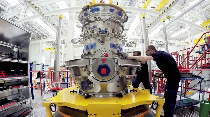 Rolls-Royce team of experts intricately assemble over 20,000 components to create the Trent XWB-97