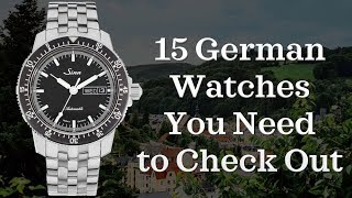 Best German Watches From $1,000$2,500 | German Watches 2018