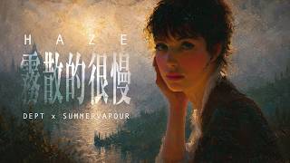Dept - 雾散的很慢 Official Lyric Video - Dept