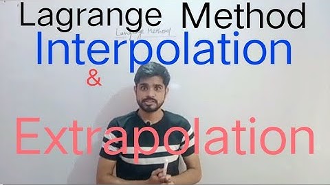 #Interpolation#extrapolation#lagrange #lagrangega #lagrangetheorem  Method | Shan Sir SP |