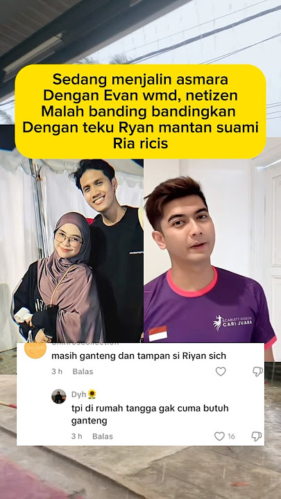 Kekasih ria ricis di bandingkan dengan teuku Ryan oleh netizen #riaricis #riaricisofficial #shorts