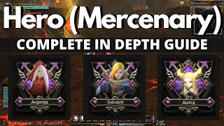 How to get and level up your Hero (Mercenary)   Tips | Remote Dungeon Exploration FULL GUIDE | DNSEA