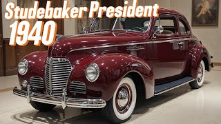 “1940 Studebaker President: The Forgotten American Luxury Icon That Redefined Pre-War Elegance”