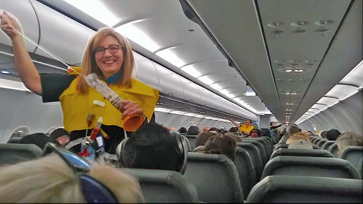 World's Funniest Flight Attendant Leaves Passengers In Hysterics - DayDayNews