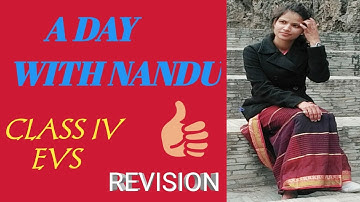 A DAY WITH NANDU / CHAPTER 3 / EVS / CLASS IV