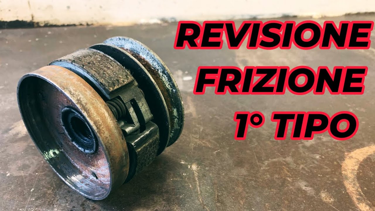 Come revisionare la frizione primo tipo del ciao a variatore
