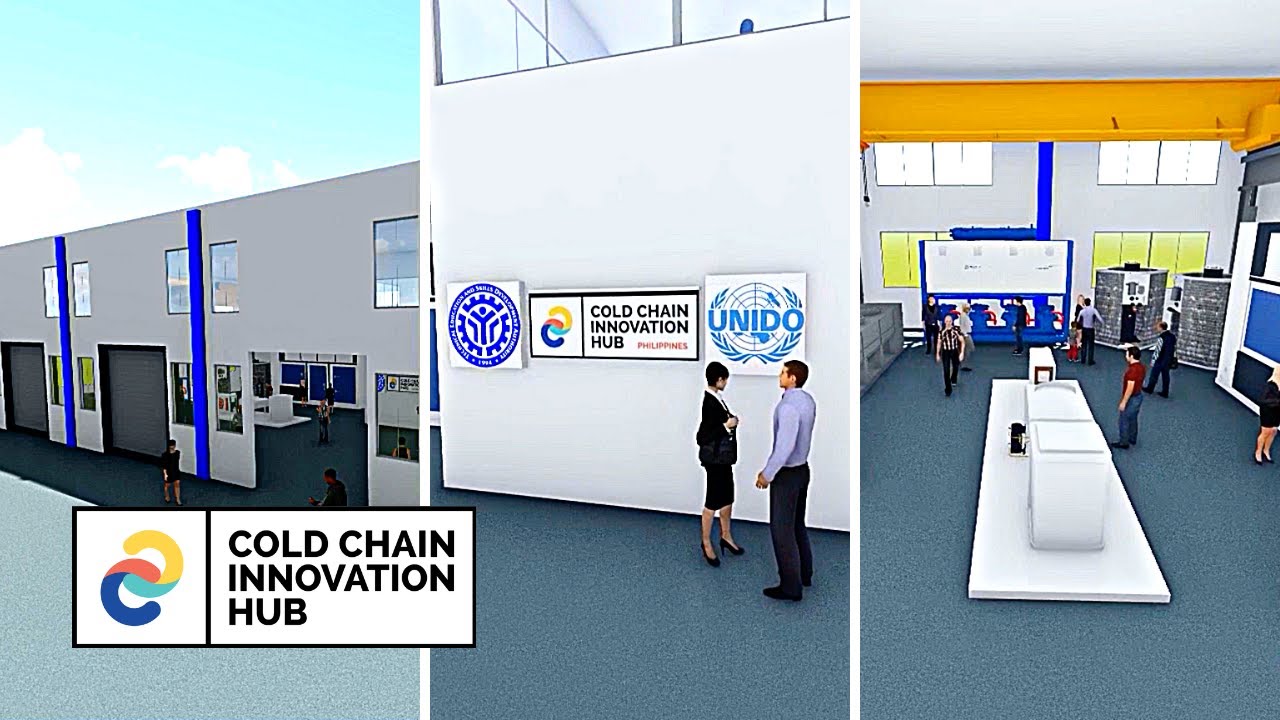 3D Rendering of Proposed CCI-Hub at TESDA
