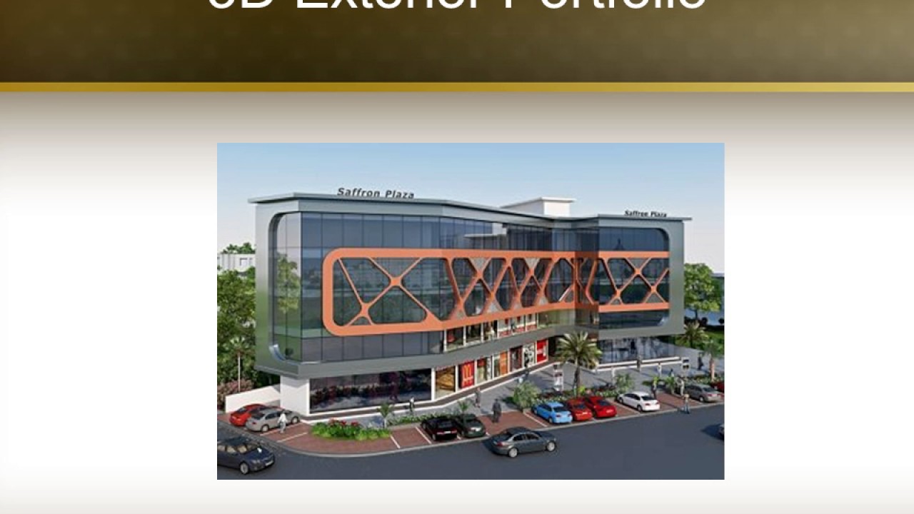 3D Exterior Rendering Services | 3D Rendering Company India