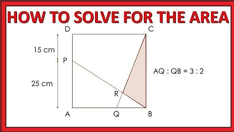 Math IQ Test for You - Math Puzzle: Area of Shaded Triangle