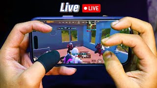 NEW  120 FPS iPhone 14 PRO ❤️ | 5 Fingers + Gyroscope | BGMI 😍 LIVE