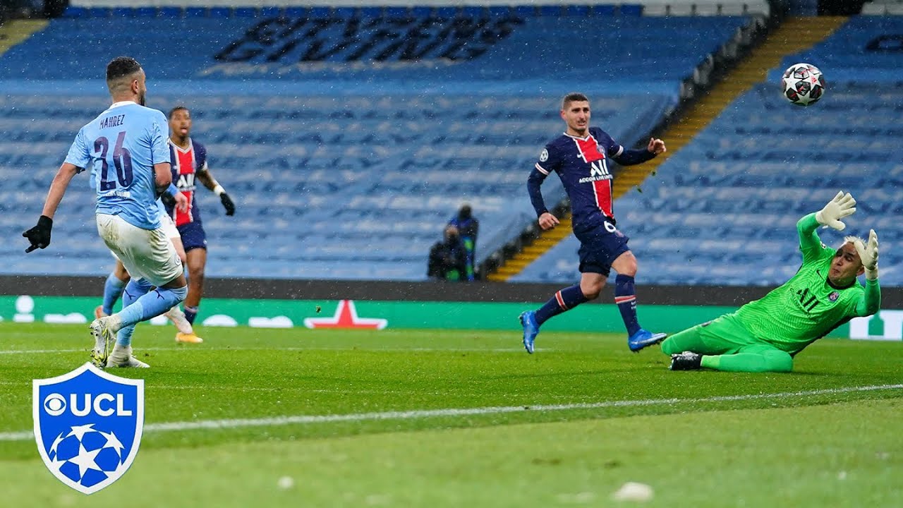 Riyad Mahrez's 2nd Goal  Manchester City vs PSG  SemiFinals  2nd