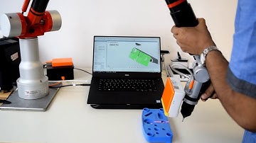PreciTrack3D Portable CMM Arm with Laser Scanner Demonstration