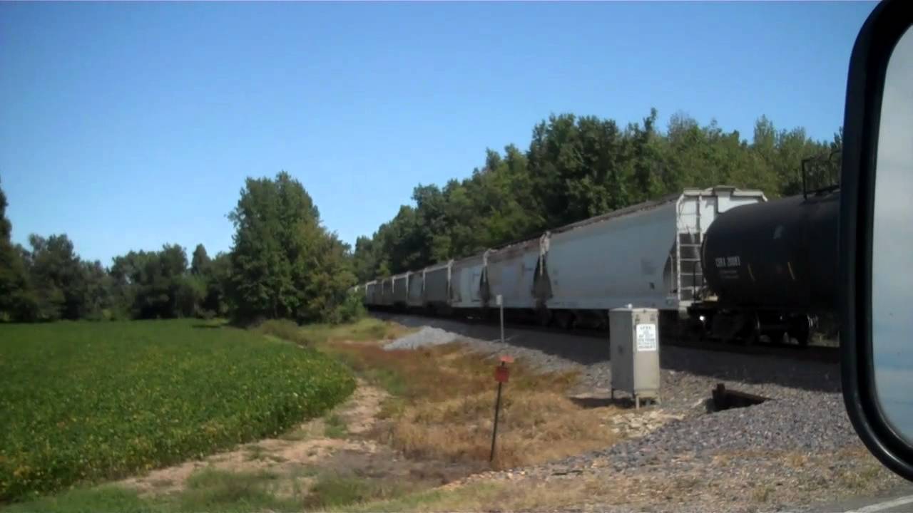 NS Train in Brookland,AR YouTube