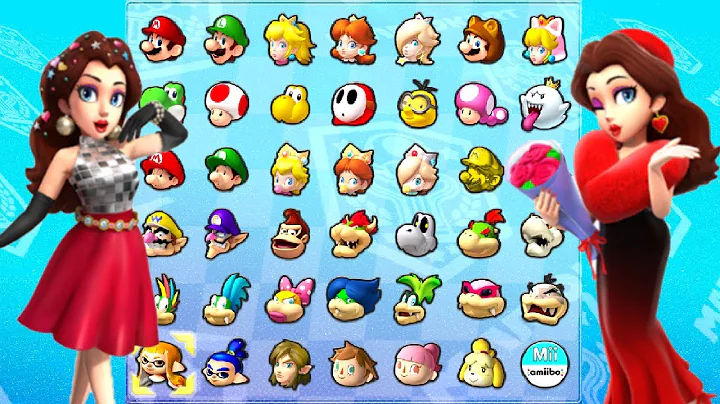 All Pauline Characters in Mario Kart