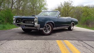 1967 Pontiac GTO Convertible in Mariner Turquoise &amp; Ride on My Car Story with Lou Costabile