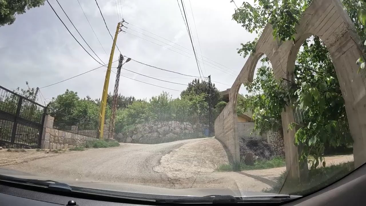 Akkar #roadtrip p5 #fnaidek #forest entry road #lebanon غابة العزر عكار شمال لبنان 