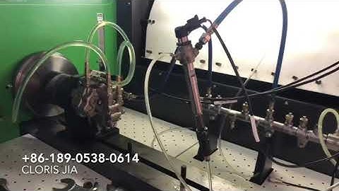 Common rail test bench SIEMENS PIEZO injector QR coding