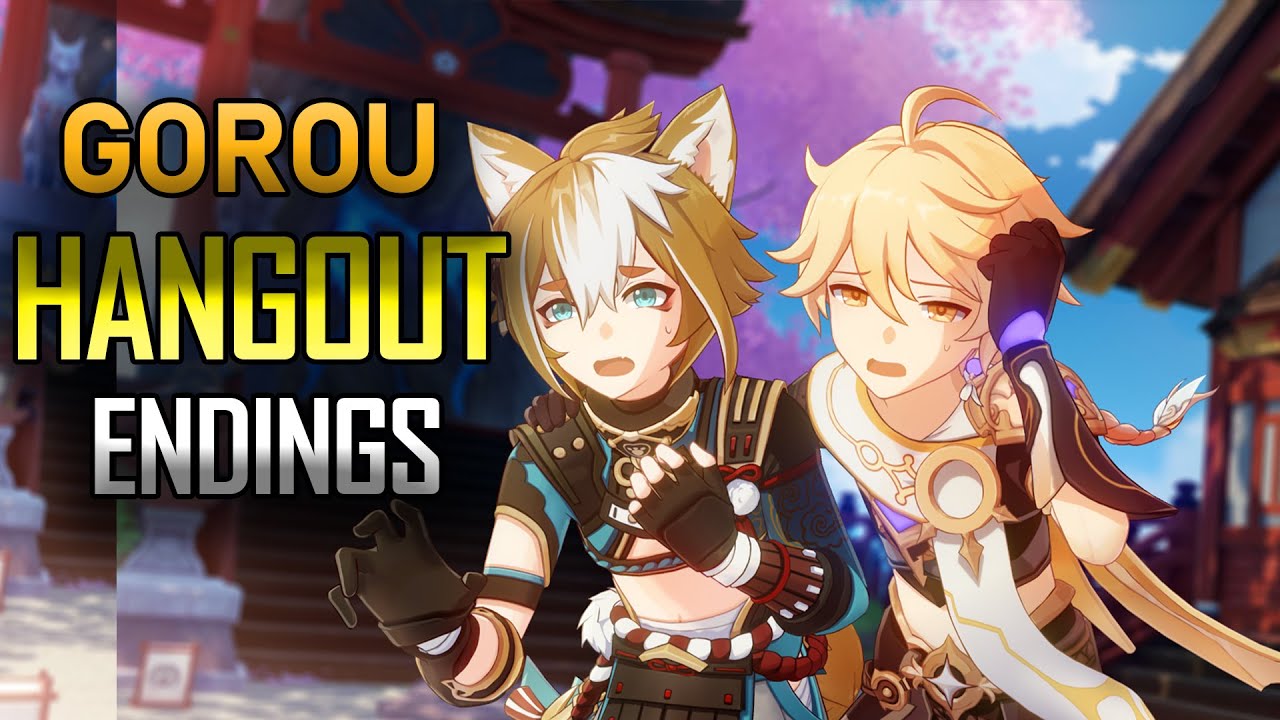 Gorou Act I Hangout Event Endings | The Canine General's Special Operations (Genshin Impact)