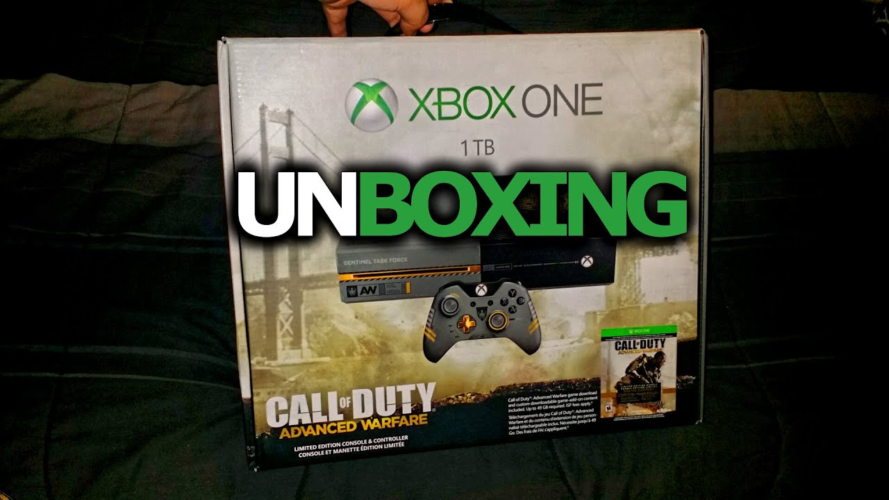 CoD Advanced Warfare Xbox One Bundle Unboxing YouTube