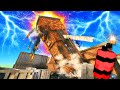 I Blew Up a Giant Tower with Bombs and Got Struck by Lightning in Teardown!